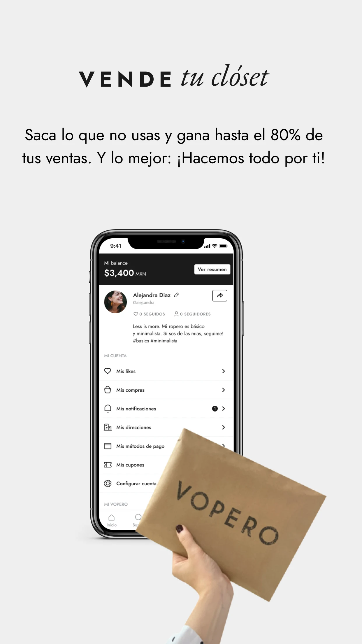 Vopero - Tienda de Ropa screenshot